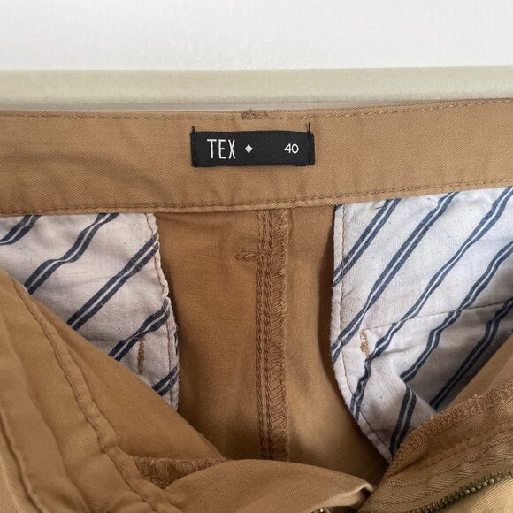 Tex Cotton Stretch Pants (Men’s Eur 40 / IT 46, Brown/Light Caramel)- 32w - Picture 6 of 7